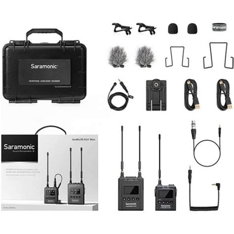 Saramonic UwMic9S Kit1 TX RX Wireless Microphone System