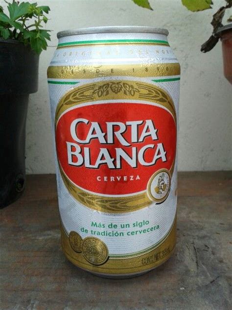 Carta Blanca Lata M Xico Cerveza Lata De Cerveza Heineken Cerveza