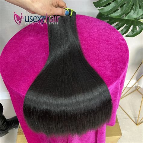 Super Double Drawn Vietnamese Virgin Human Hair 14a Grade Bone Straight Vietnam Human Hair