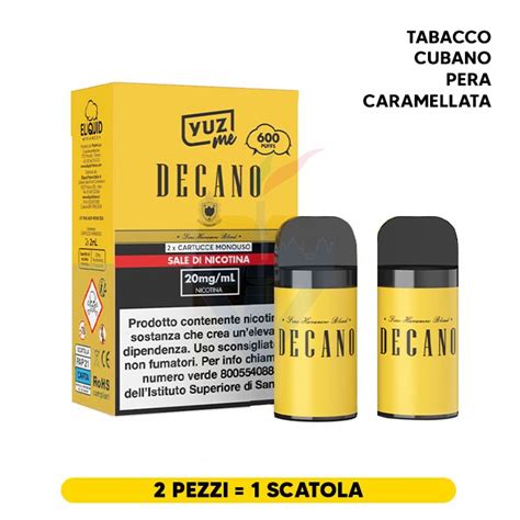 Decano Havanero Pod Precaricata Yuz Me Singola Eliquid France