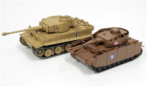 Girls und Panzer Otegoro Model Tank Road Panzer IV H Type (D Type Kai ...