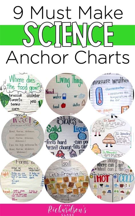 Science Tools Anchor Chart Printable Templates Free