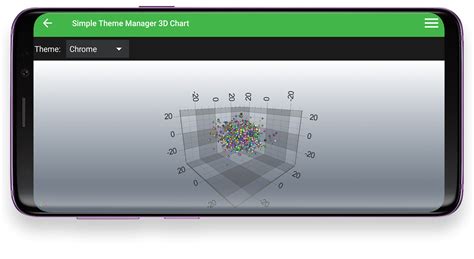 Android 3D Simple Theme Manager - SciChart