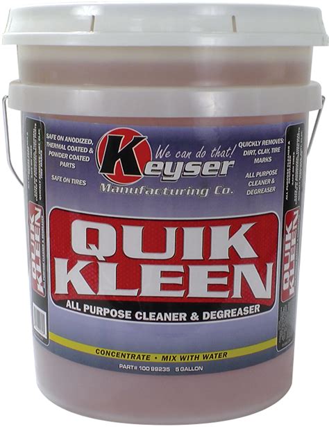 Quik Kleen 5 Gallons All Purpose Cleaner Degreaser Keyser