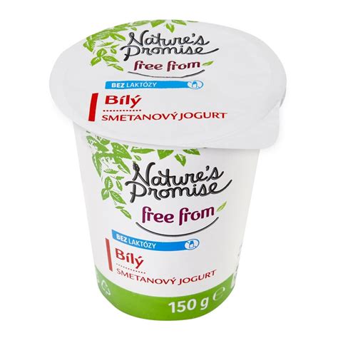 Nature s Promise Jogurt bílý bez laktózy 150 g Albert