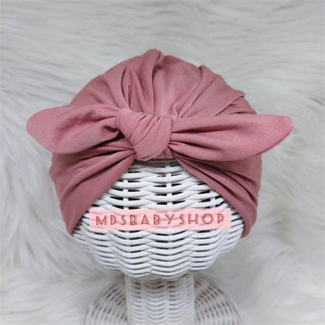 Jual Turban Bayi Pita Kelinci Turban Anak Perempuan 0 3 Tahun