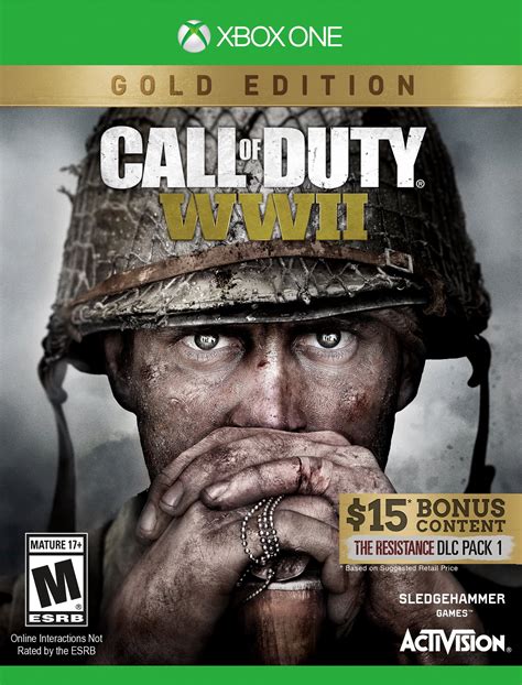 Call Of Duty Wwii Gold Edition Activision Xbox One 047875882522