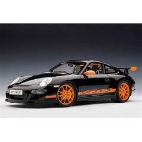 Autoart - Car Scale Models - 112 Porsche 911 997 GT3 RS Black W Orange ...