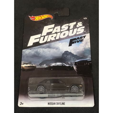 風火輪 hot wheels 玩命關頭 日產 nissan skyline ht gt x gtx 限量 普卡 蝦皮購物