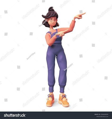 Brunette Cartoon Teacher Images Stock Photos D Objects Vectors Shutterstock