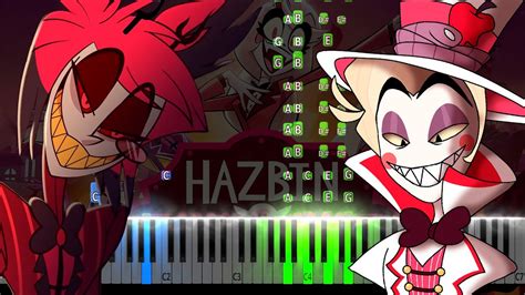 Hazbin Hotel Hell S Greatest Dad Piano Tutorial Youtube