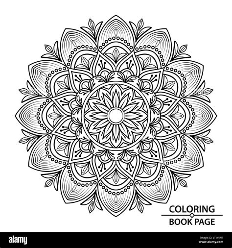 Mindfulness Mandala Design For Coloring Book Page Grab These Easy