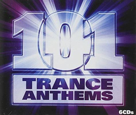 Various Artists 101 Trance Anthems Various Artists CD 3UVG The Fast