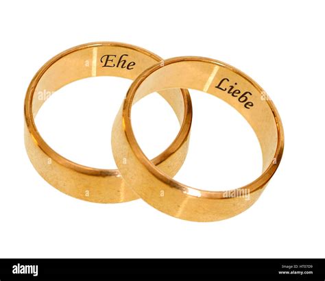 Eheringe Wedding Rings Stock Photo Alamy