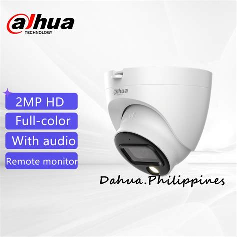 Dahua 2MP HD Full Color Eyeball CCTV Camera Indoor Wired With Audio