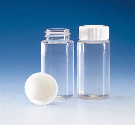 PET Scintillation Vial 20 Ml Urea Cap With Poly Seal Cone Seal