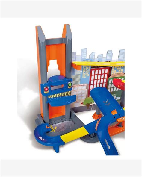 Riachuelo Playset E Pista De Percurso Fresh Metal Elevator Maisto 12270