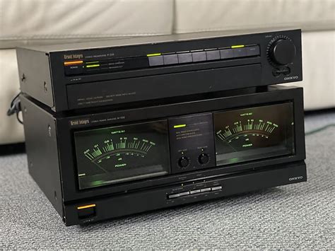 Onkyo Grand Integra M Ampifier P Preamplifier Reverb