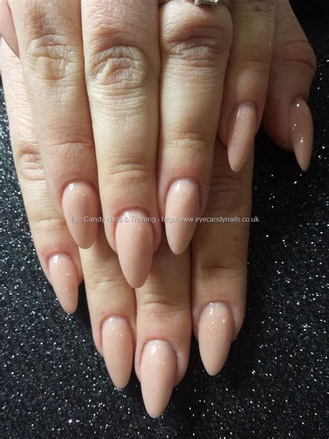 Secrets Nude Acrylic Almond Nails Acrylic Nails Nude Almond Acrylic Nails Summer Acrylic Nails