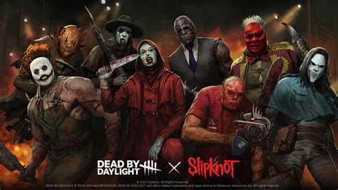 スリップノットのマスクが『dead By Daylight』に登場！コラボコレクションが2024年3月27日にリリース予定