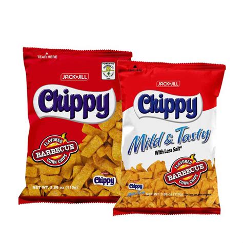 Chippy Barbecue Flavored Corn Chips 108g And Chippy Mild And Tasty Flavored Corn Chips 108g