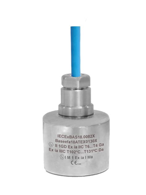 HS 173IR Top Exit Integral PUR Cable ATEX Triaxial Accelerometer