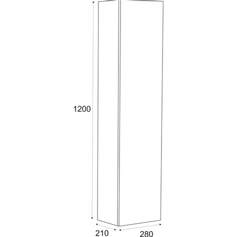 Колона за баня Елегант реверсивна 120cm Баня М | Inex-bg.com