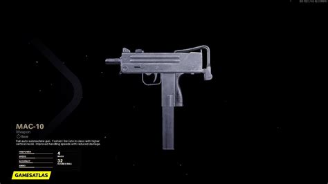 Mac 10 Warzone Blueprints Cod Black Ops Cold War Weapon Attachments