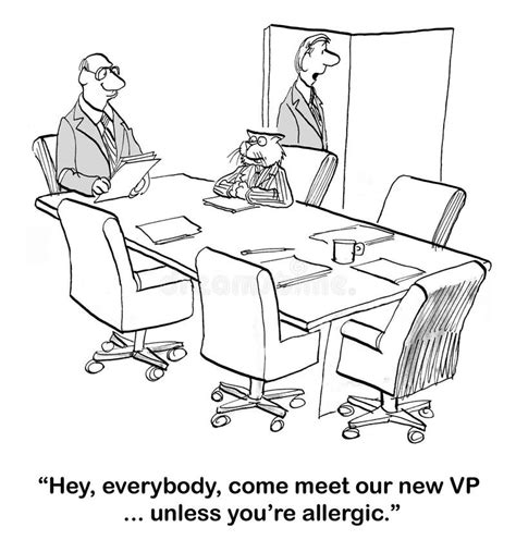 Team Leader Behavior stock illustration. Illustration of humorous ...