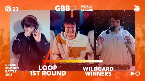 Loopstation Round 1 Wildcard Winners Announcement GBB23 World