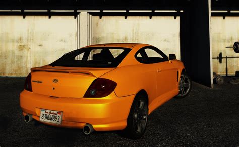 Tune Hyundai Tiburon V6 Coupe GTA 5 Mods