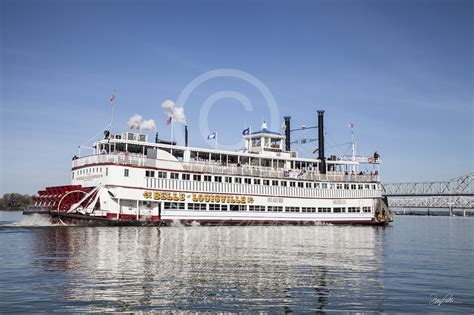 The Belle of Louisville, a fine art print. The spectacular