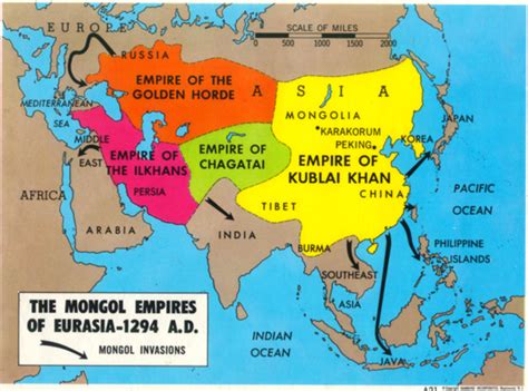 History of the Mongol Empire 1162-1294 ce timeline | Timetoast timelines