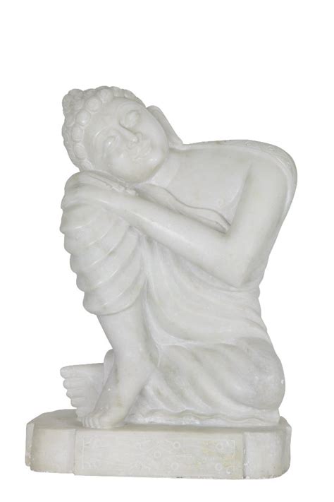 Handmade White Marble Buddha Statue Sizedimension 2 Ft At Rs 35000