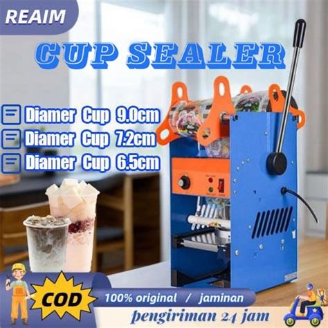 Jual Reaim Mesin Cup Sealer Semua Ukuran Cup Oz Mesin Cup Sealer