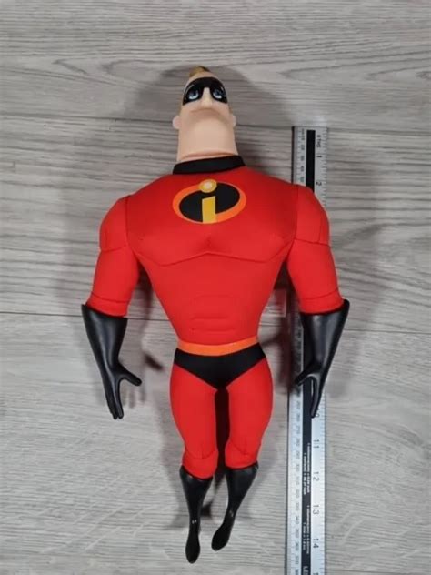 DISNEY PIXAR THE Incredibles Mr Incredible Toy Soft Figure Plush By