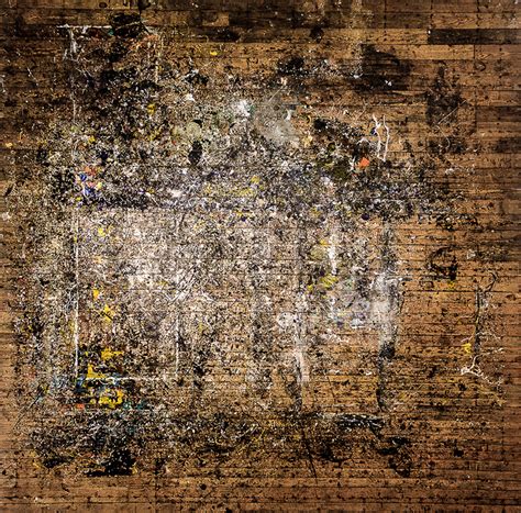 AAQ Photograph Jackson Pollock Studio Floor 1998 Prints For Sale