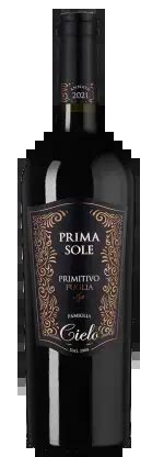 Cielo e Terra Primasole Primitivo Puglia IGT 2021 0 75 л купить в