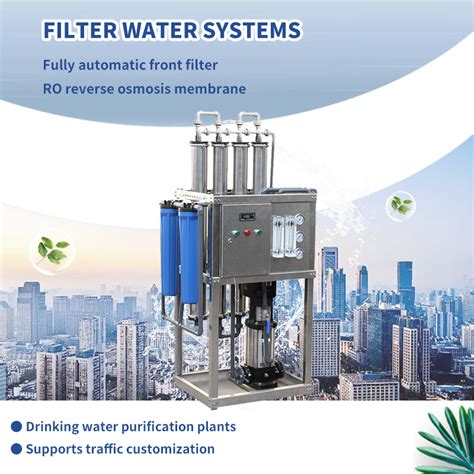 Reverse Osmosis Ro System Plant Water Treatment Machinery Ultrapure