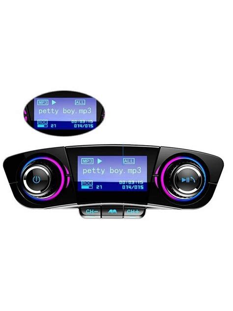 Fm Moduliatorius Bluetooth Usb Aux Sd Atminties Korteli