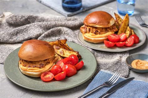 Peri Peri Chicken Burger Recipe HelloFresh