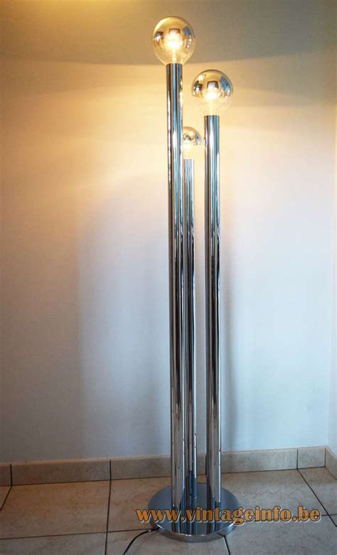 Gaetano Sciolari Chrome Tubes Floor Lamp Vintageinfo All About