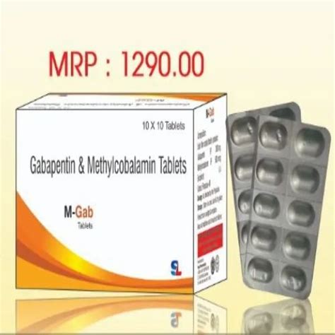 M Gab Gabapentin Mg Mecobalamin Mcg Tablet Packaging Size