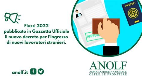 Flussi 2022 Pubblicato In Gazzetta Ufficiale Il Nuovo Decreto Per L