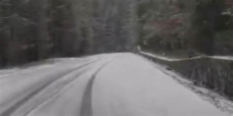 Sabato Di Maltempo In Calabria Nevica Sul Pollino E In Sila Fiocchi