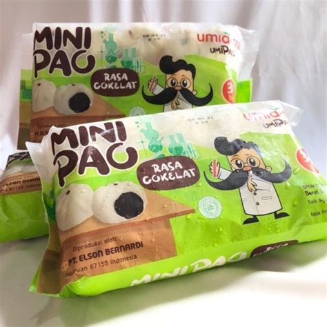 Jual Mini Pao Minipao Bakpao Umiami Coklat Isi Pcs Shopee Indonesia