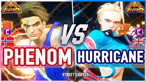 SF6 Phenom Luke Vs Hurricane Cammy Street Fighter 6 YouTube