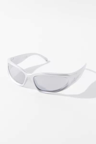 Fey Molded Shield Sunglasses Urban Outfitters