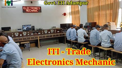 Iti Electronics Mechanic Govt Iti Adampur Youtube