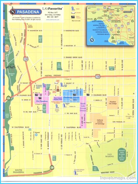 Where Is Pasadena Pasadena Map Map Of Pasadena Travelsmapscom